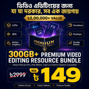 300GB+ Premium Video Editing Resources Bundle